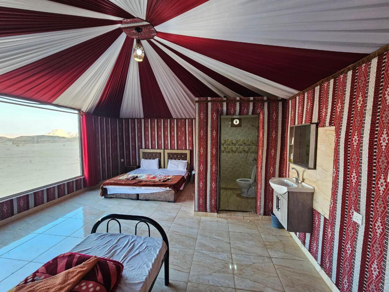Bed and Breakfast Beduin Star Trail Camp Вади-Рам Экстерьер фото
